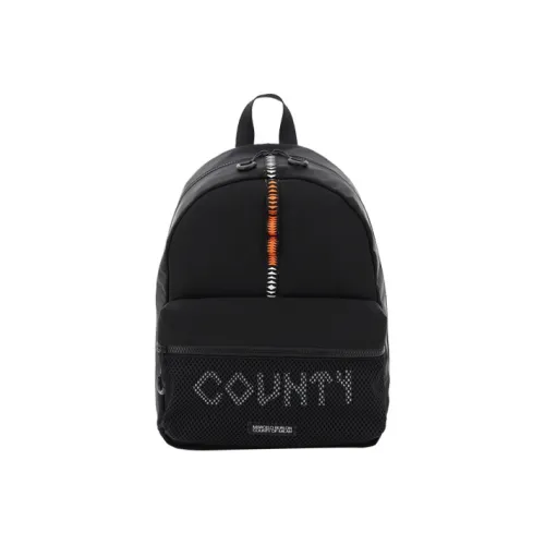 Marcelo Burlon Backpacks Black