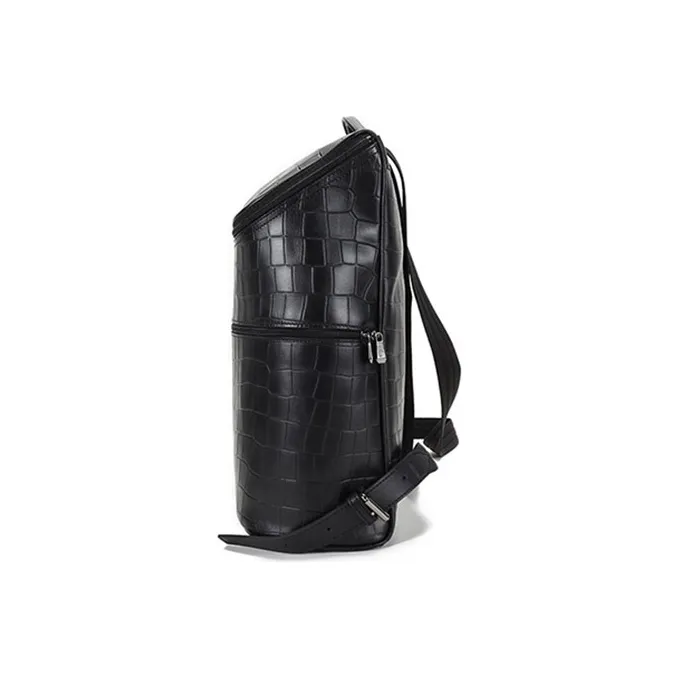 LONGCHAMP Croco Block Backpacks-2