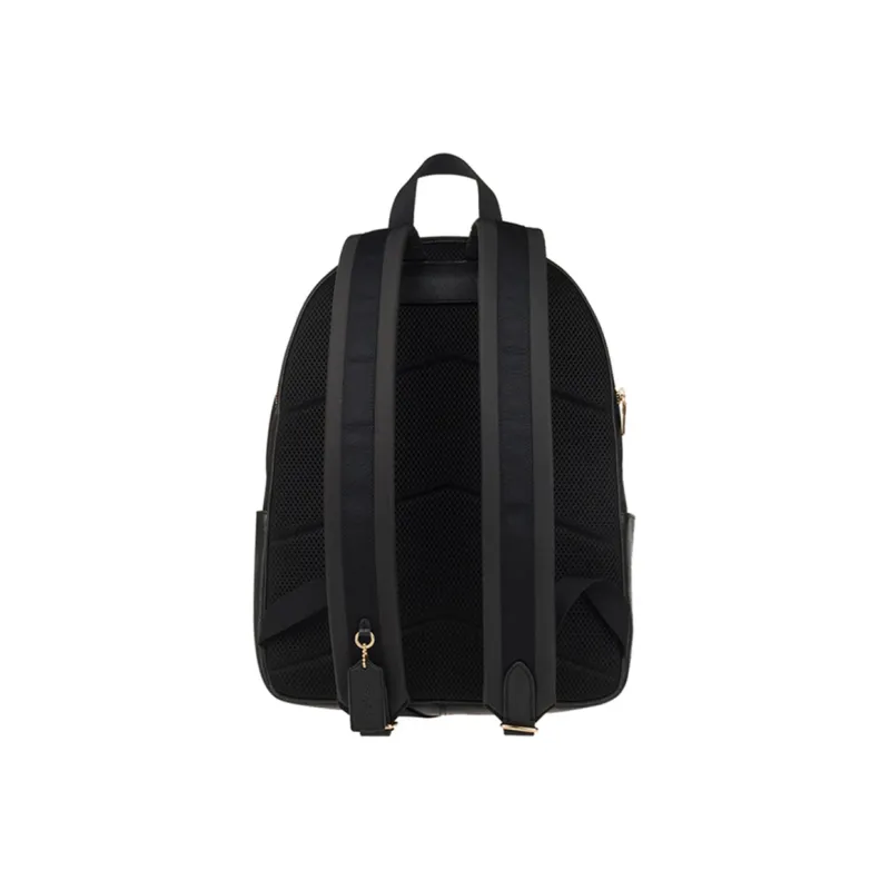COACH Addison Nylon With Leather Backpack Large Size Women's Black-2