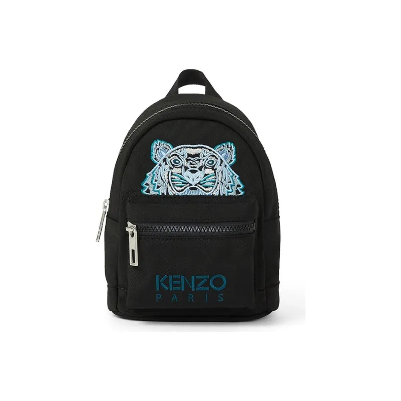 KENZO Nylon Backpack Trumpets Men's Black-0