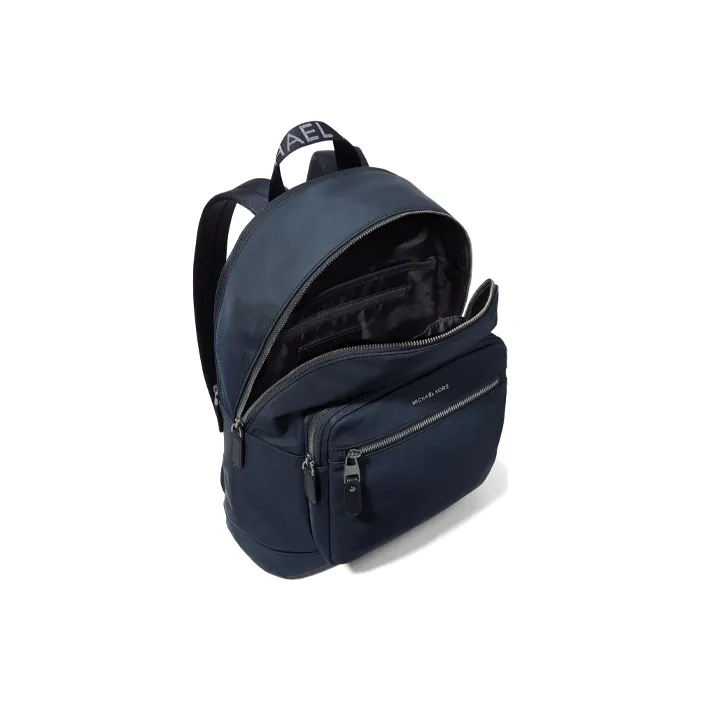 MICHAEL KORS Hudson Nylon Fabric Polyester Backpack Regular Men's Dark Blue-4