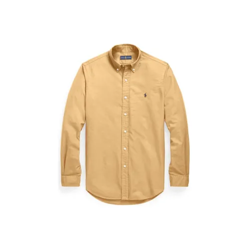 Polo Ralph Lauren Shirts Men Yellow