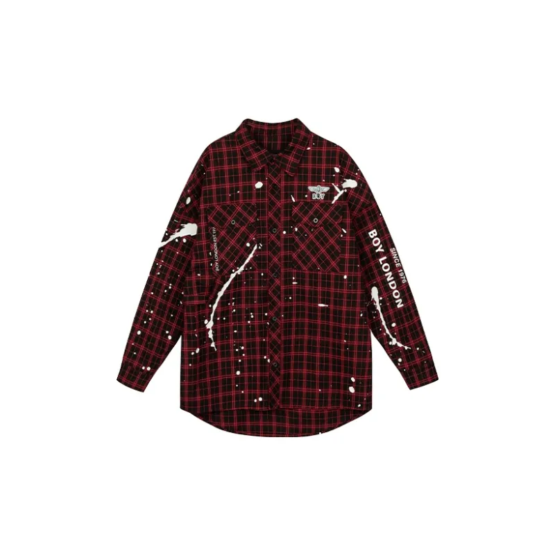 Boy London FW21 Shirt Unisex Red-1