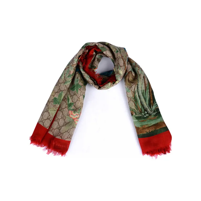 GUCCI Silk Scarves Women's-1