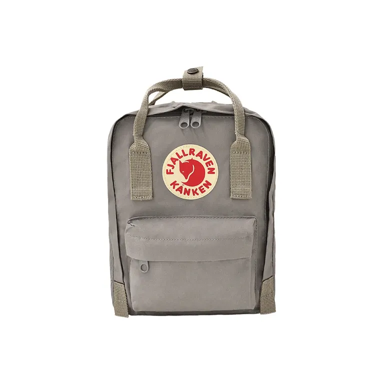 Fjallraven Polyester Backpack Mini Unisex Dusty Gray-0