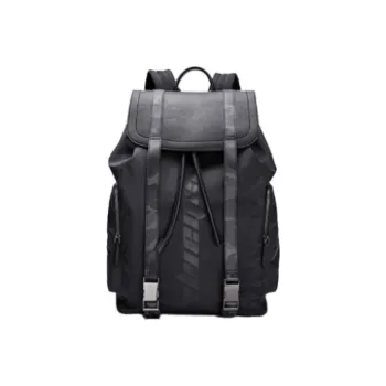 BABAMA Fabric Travel Bags Backpack Regular Men's Black