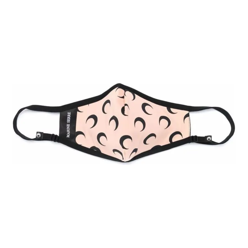 Marine Serre Moon print Face Mask-0