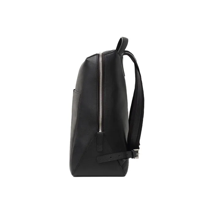 Valextra Calfskin Backpack Men's Black-1