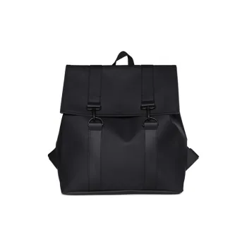 Rains PU Backpack Regular Unisex Black