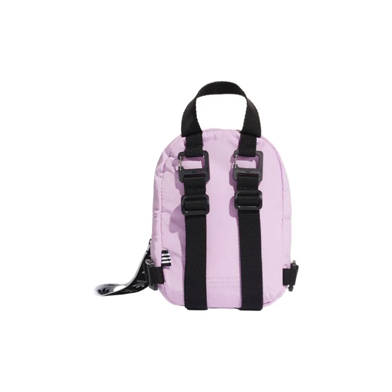 Adidas Originals Polyester Backpack Mini Women's Pink Purple-2