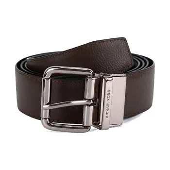 MICHAEL KORS Leather Belts Men Black