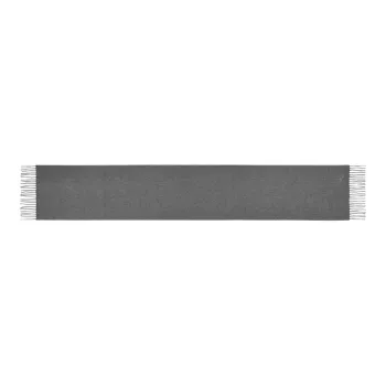 LONGCHAMP Knit Scarves Women's Metallic Gray
