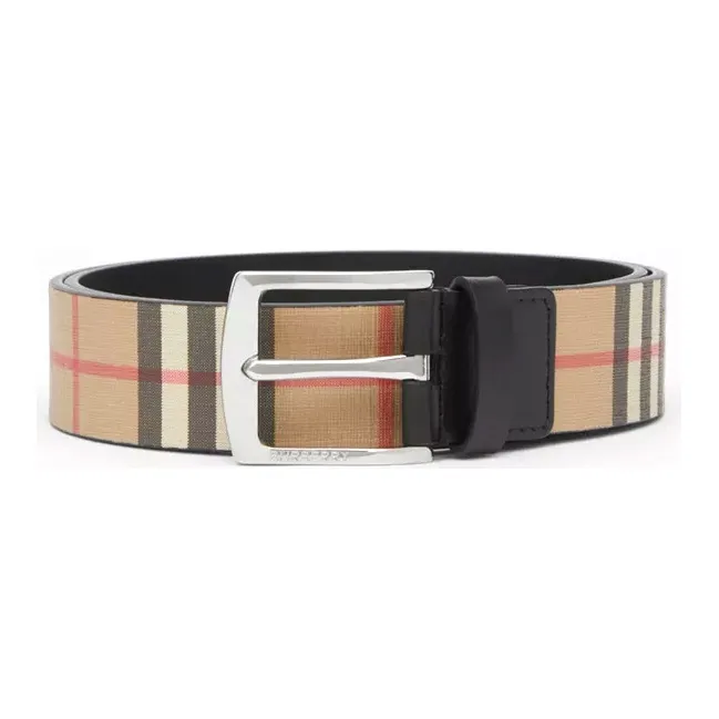 Burberry Leather Belts Unisex-1