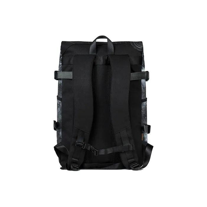 COMBACK Polyamide Laptop Bag Backpack Tubas Unisex Black/White/Gray-3