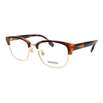 Burberry Eyeglass Frames Men Tortoiseshell Gold