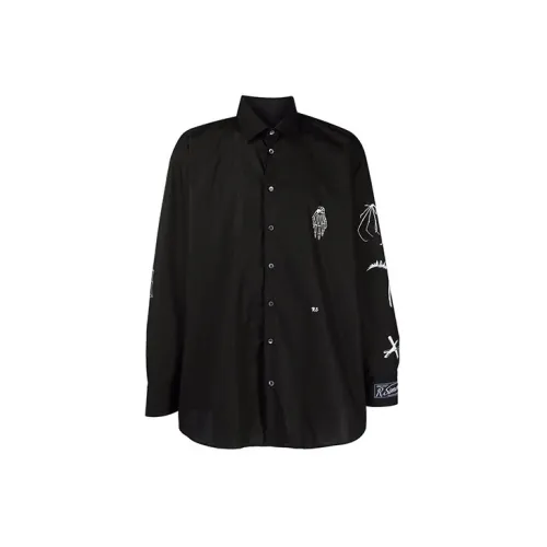 RAF SIMONS Shirts Men Black