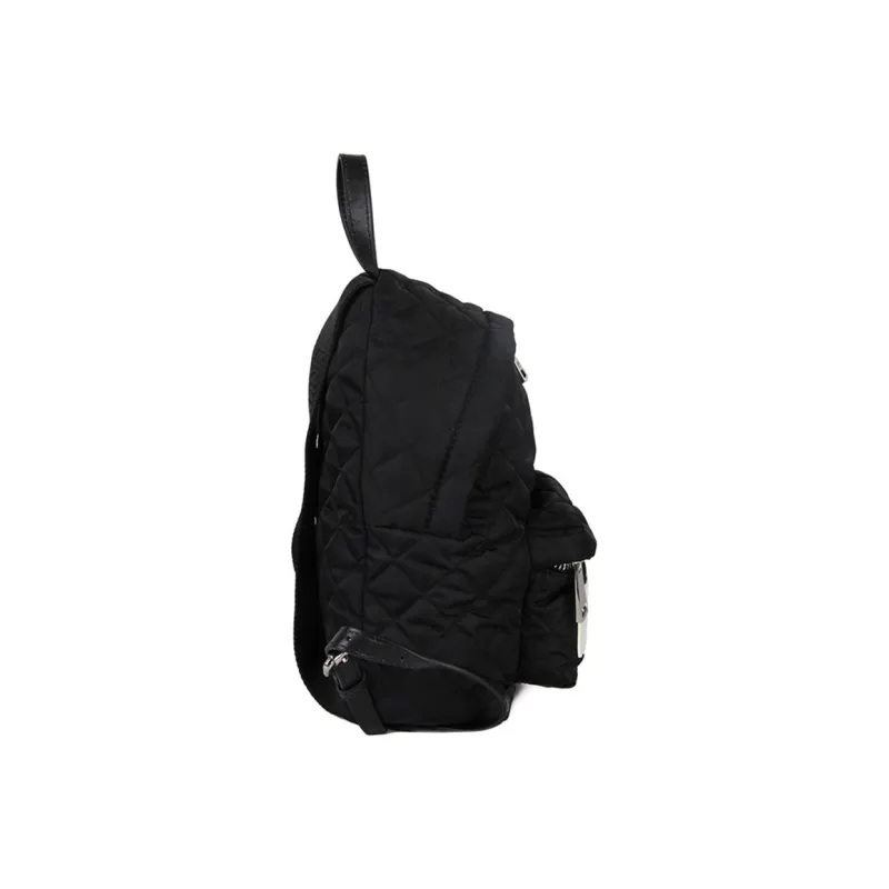 MOSCHINO Nylon Fabric Backpack Small Size Women's Black-2