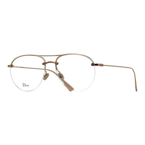 DIOR Eyeglass Frames Women's Rose Gold