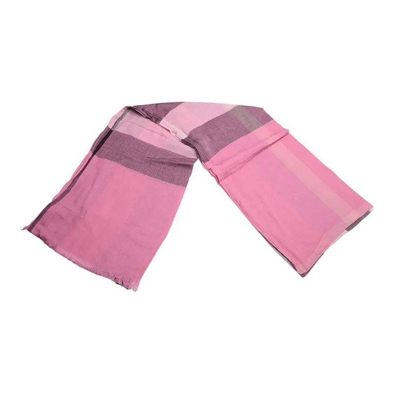 Burberry Knit Scarves Unisex Rose Pink-4