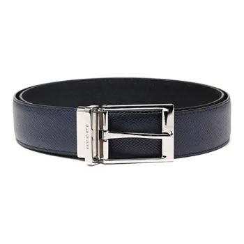 Burberry Leather Belts Men Blue