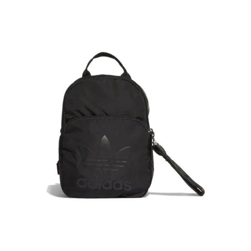Adidas Originals Polyester Backpack Mini Women's Pure Black-0