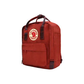 Fjallraven Nylon Backpack Mini Unisex Deep Red