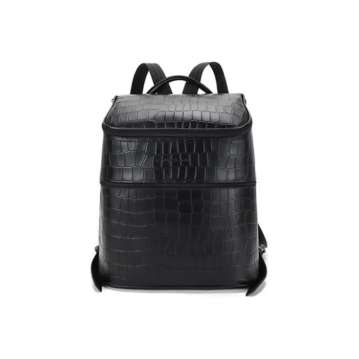 LONGCHAMP Croco Block Backpacks-0
