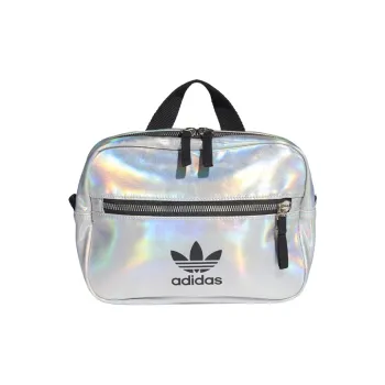 Adidas Originals Polyester Backpack Mini Women's Silver