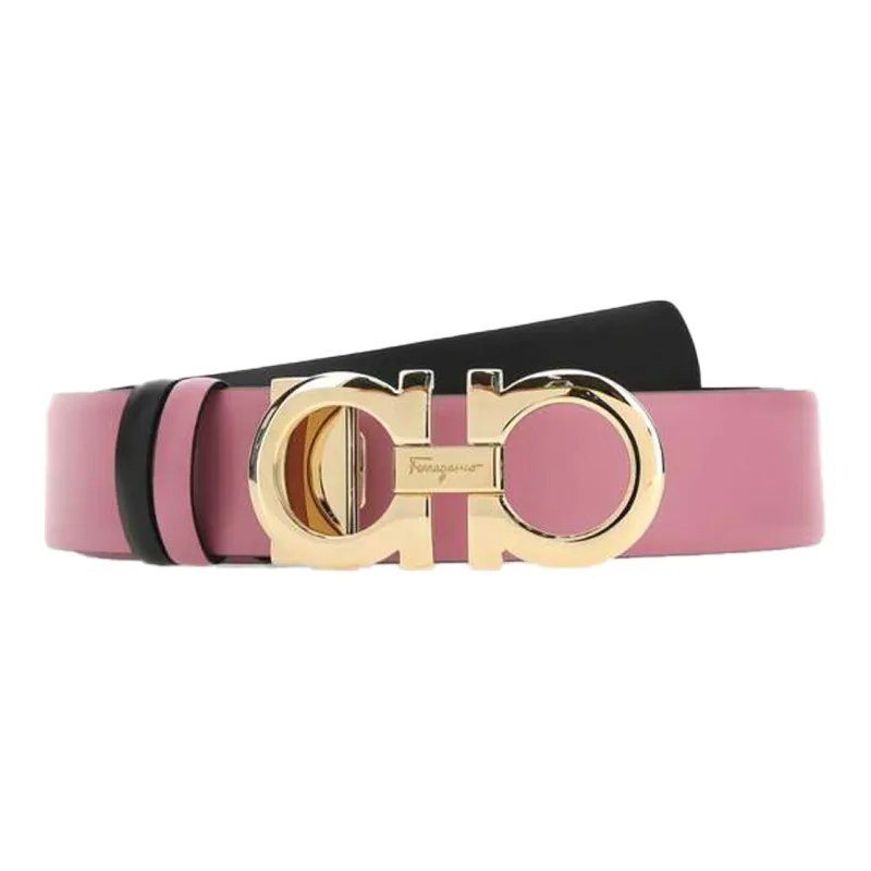 Ferragamo Leather Belts Women's Pink-0