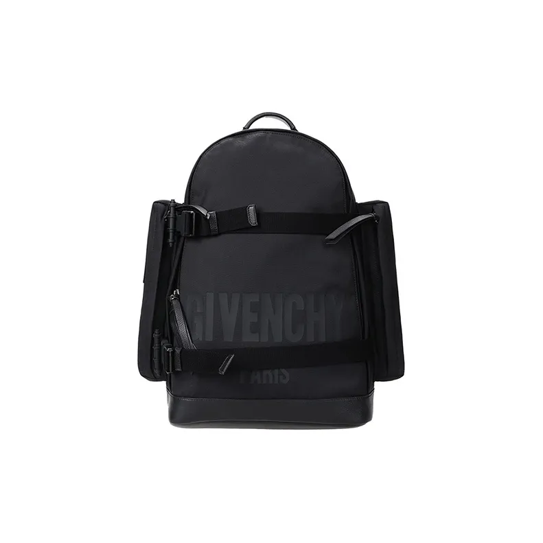GIVENCHY Polyester Backpack Men's Black-0