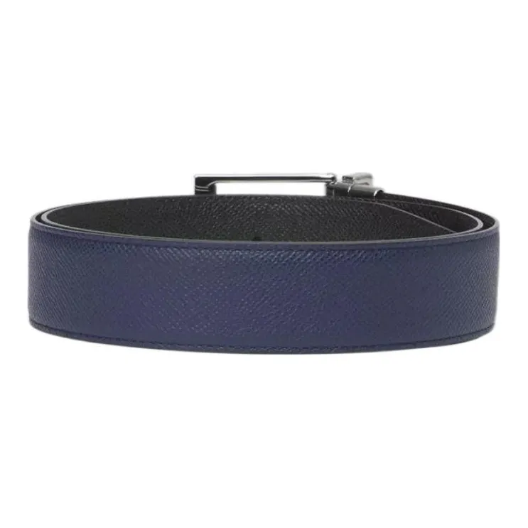 Burberry Reversible Grainy Leather Belt-2