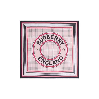 Burberry Silk Scarves Women's Rouge Red