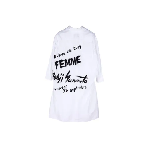 Yohji Yamamoto Shirts Unisex White