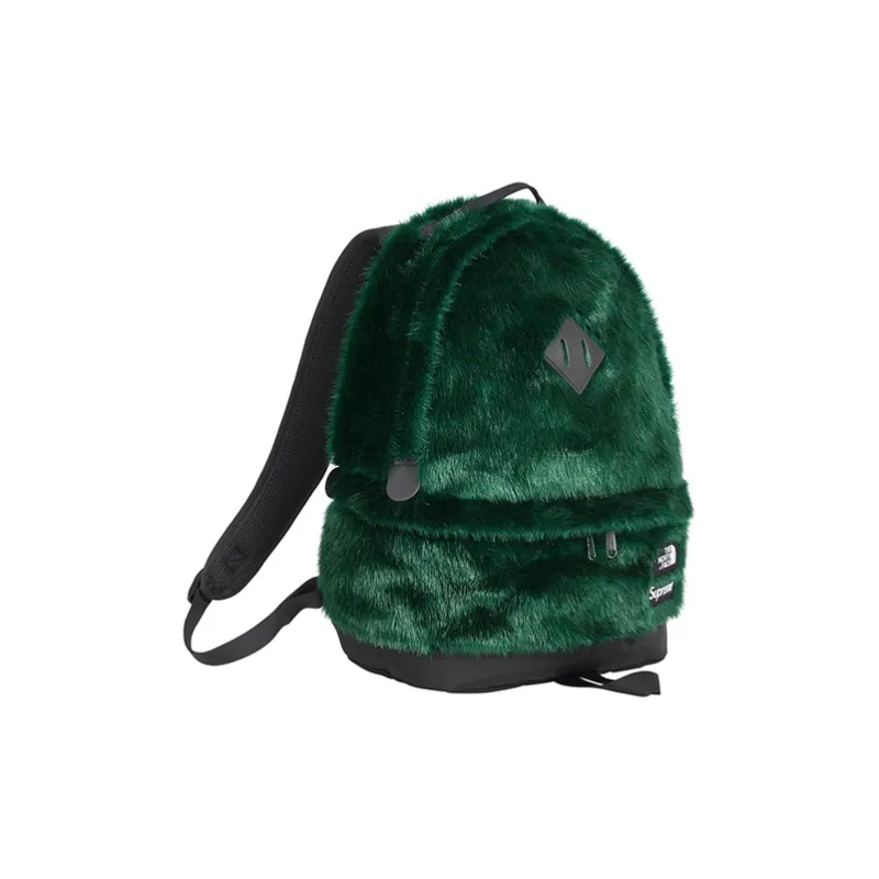 Supreme The North Face Collaboration Fur Backpack Regular Unisex Black-5