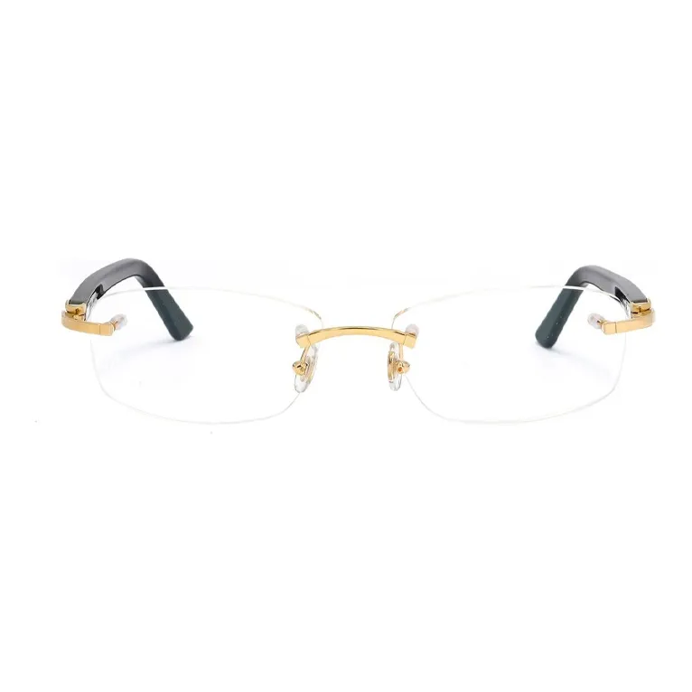 Cartier Rimless Rectangular Frame Glasses-1