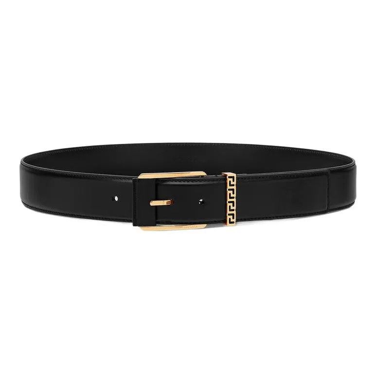 VERSACE Greca Accent Buckle Belt-0