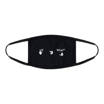 OFF WHITE Face Masks Unisex Black