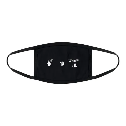 OFF-WHITE Face Masks Unisex Black