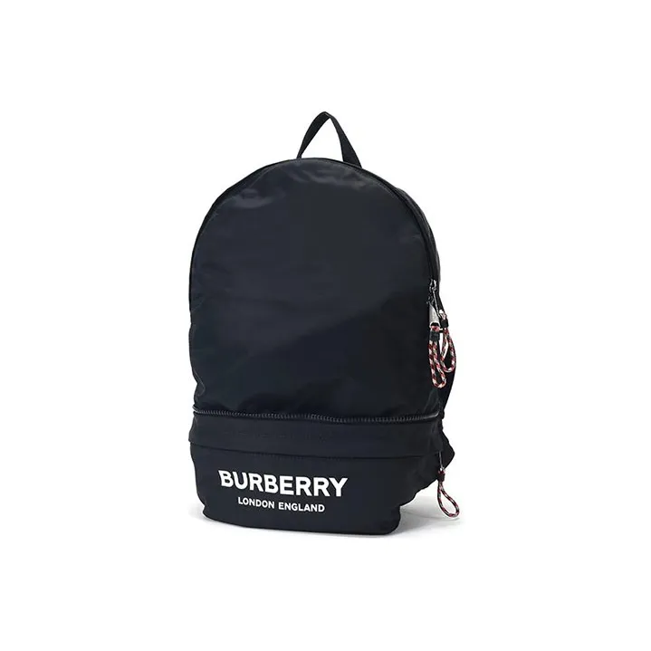 Burberry Logo Print Convertible Bum Bag Black-1