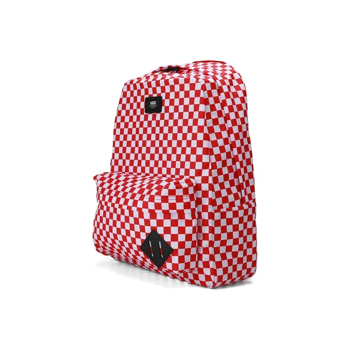 Vans Polyester Backpack Regular Unisex Red White-2