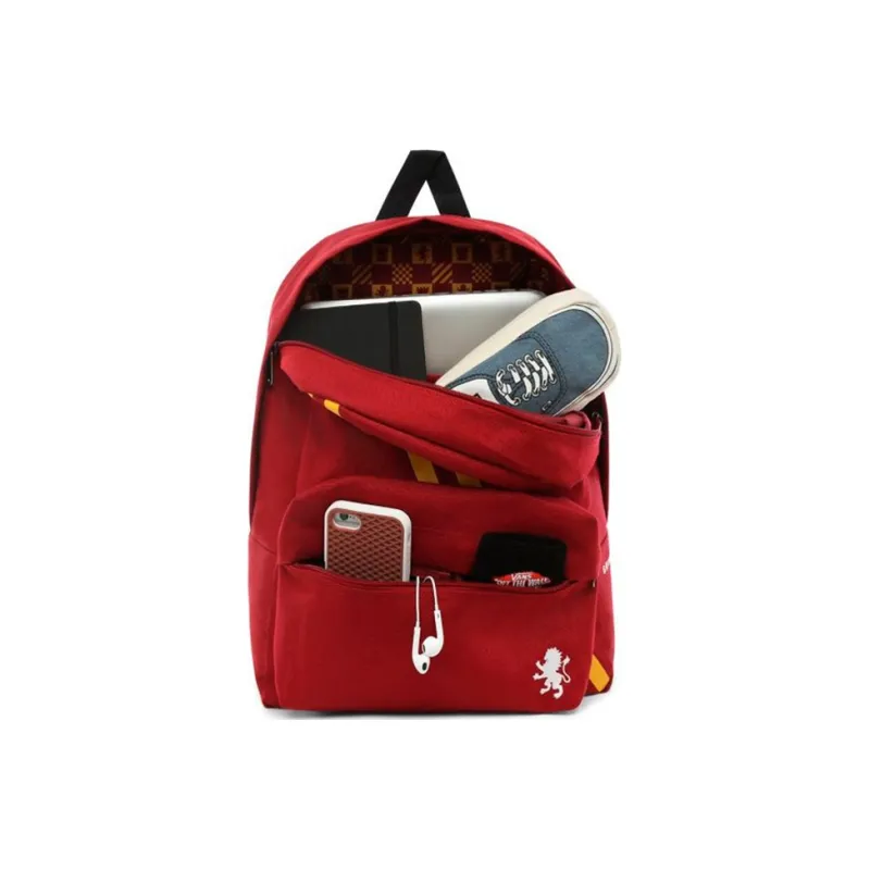 Vans Harry Limited Edition Collaboration Polyester Backpack Regular Unisex Red-3