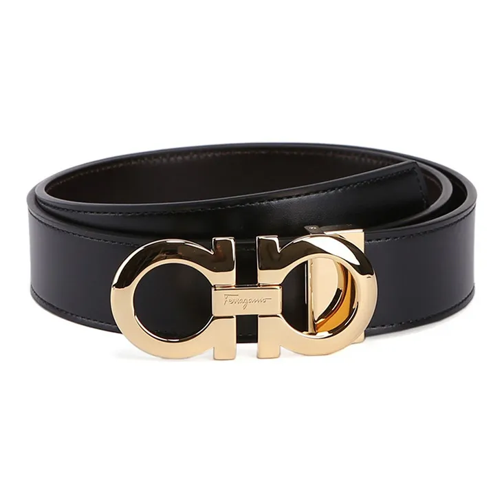 Ferragamo Reversible And Adjustable Gancini Belt-0