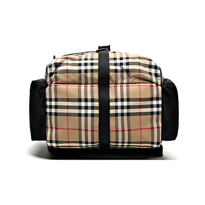 Burberry Canvas Backpack Regular Women's Beige-3