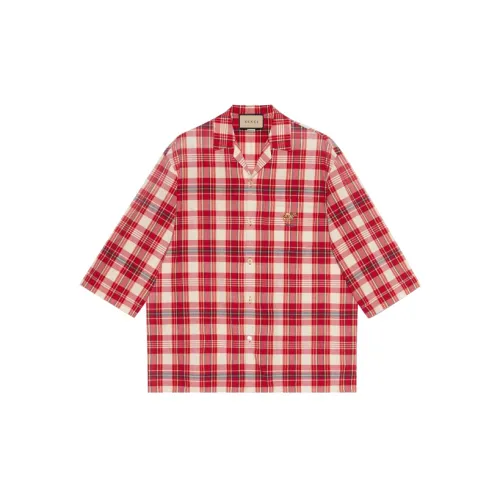 GUCCI Shirts Men Red