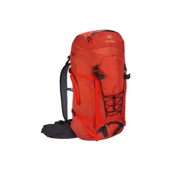 Arcteryx ALPHA Nylon Fabric Backpack Regular Unisex Orange Red