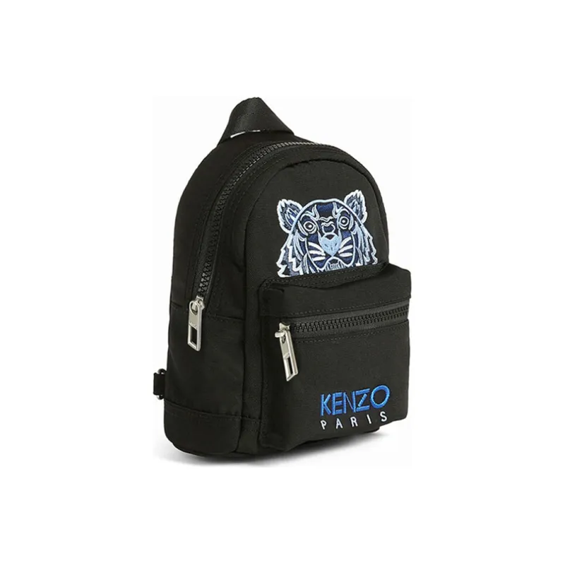 KENZO Polyester Backpack Mini Men's Black & Blue-2