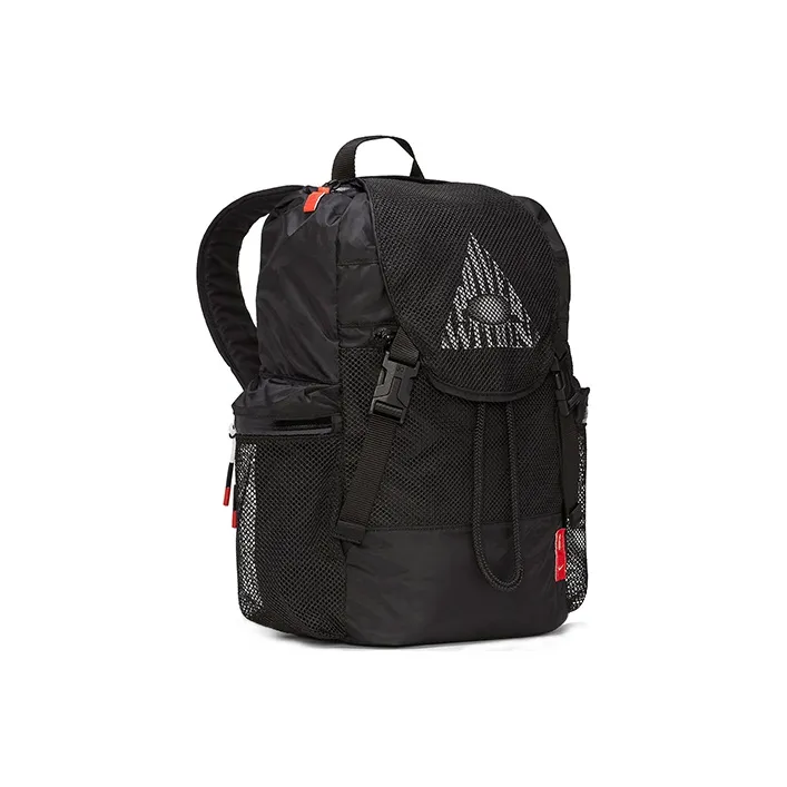 Nike Polyester Backpack Regular Unisex Black/Chili Red-1