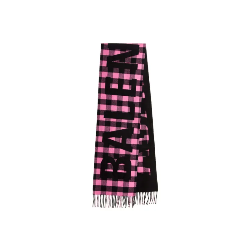 Balenciaga Knit Scarves Unisex Pink-0