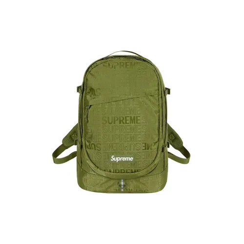 Supreme SS19 Backpacks Olive Green