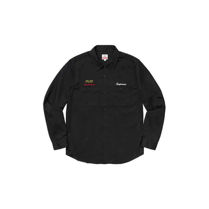 Supreme X Honda X Fox shop Racing shop